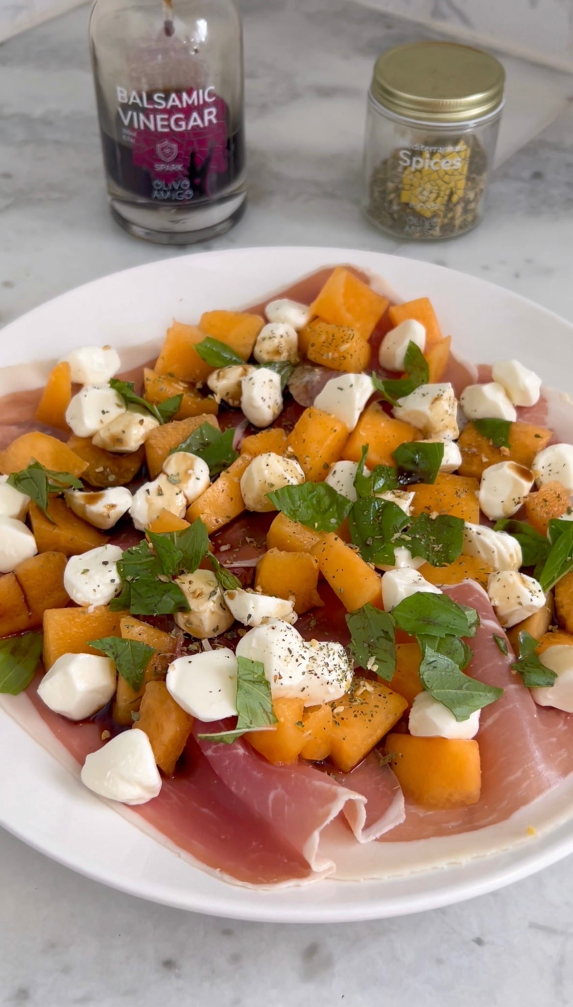 Burrata, Prosciutto, and Fruit Plate &ndash; OLIVO AMIGO