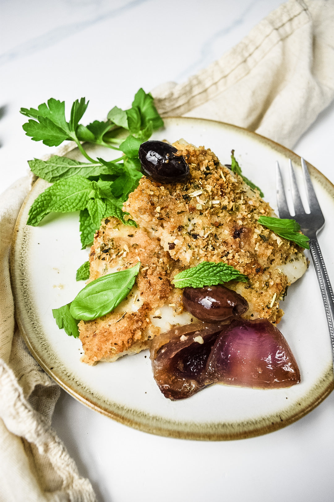 Italian Baked Cod &ndash; OLIVO AMIGO