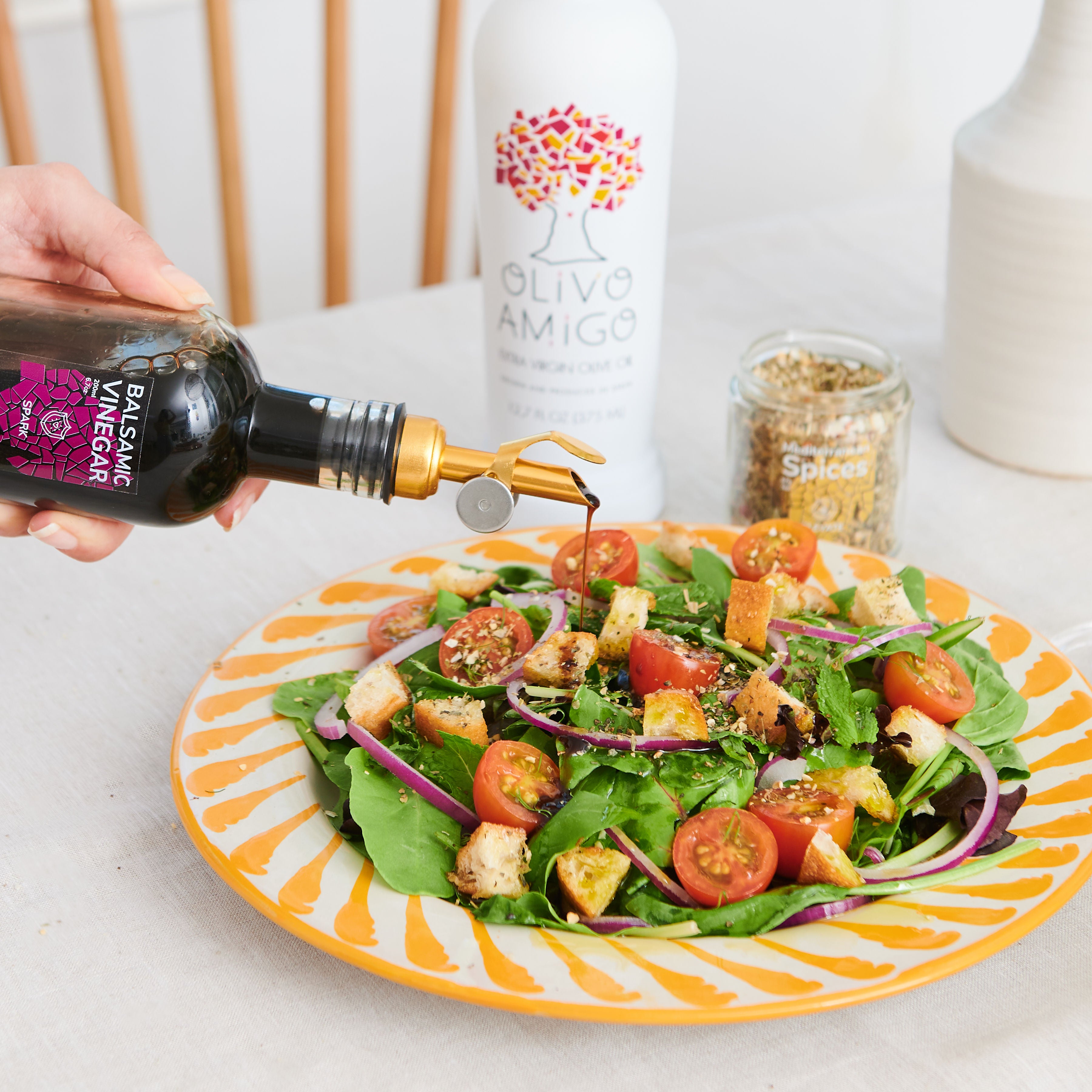 Crafting the Perfect Fall Balsamic Vinegar Salad Dressing OLIVO AMIGO