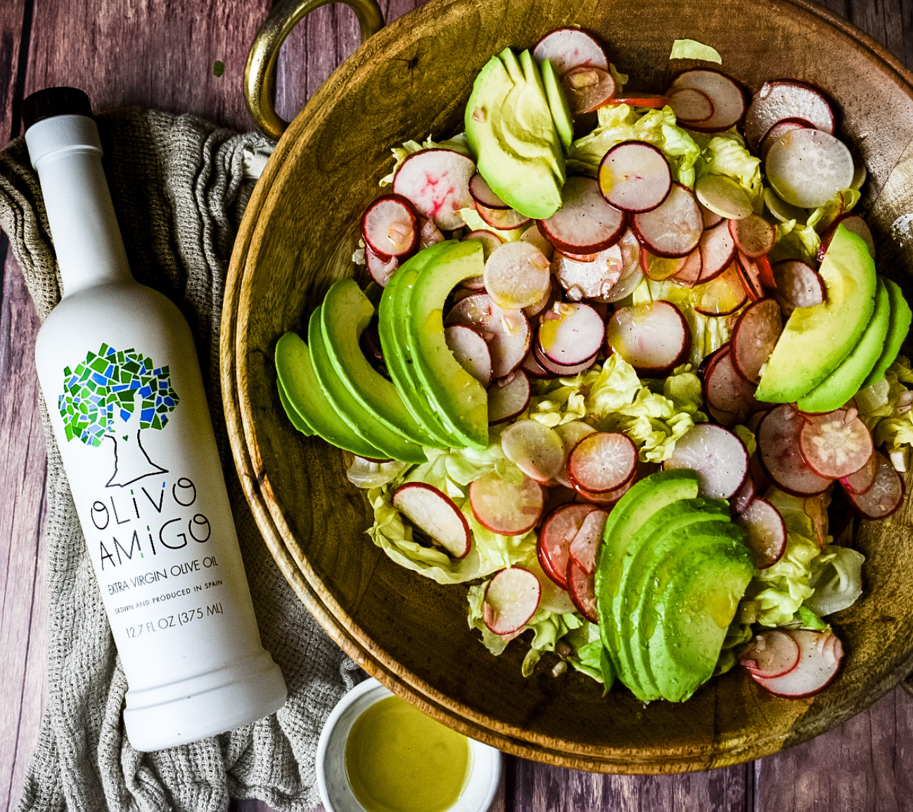 Avocado and Radish Salad &ndash; OLIVO AMIGO
