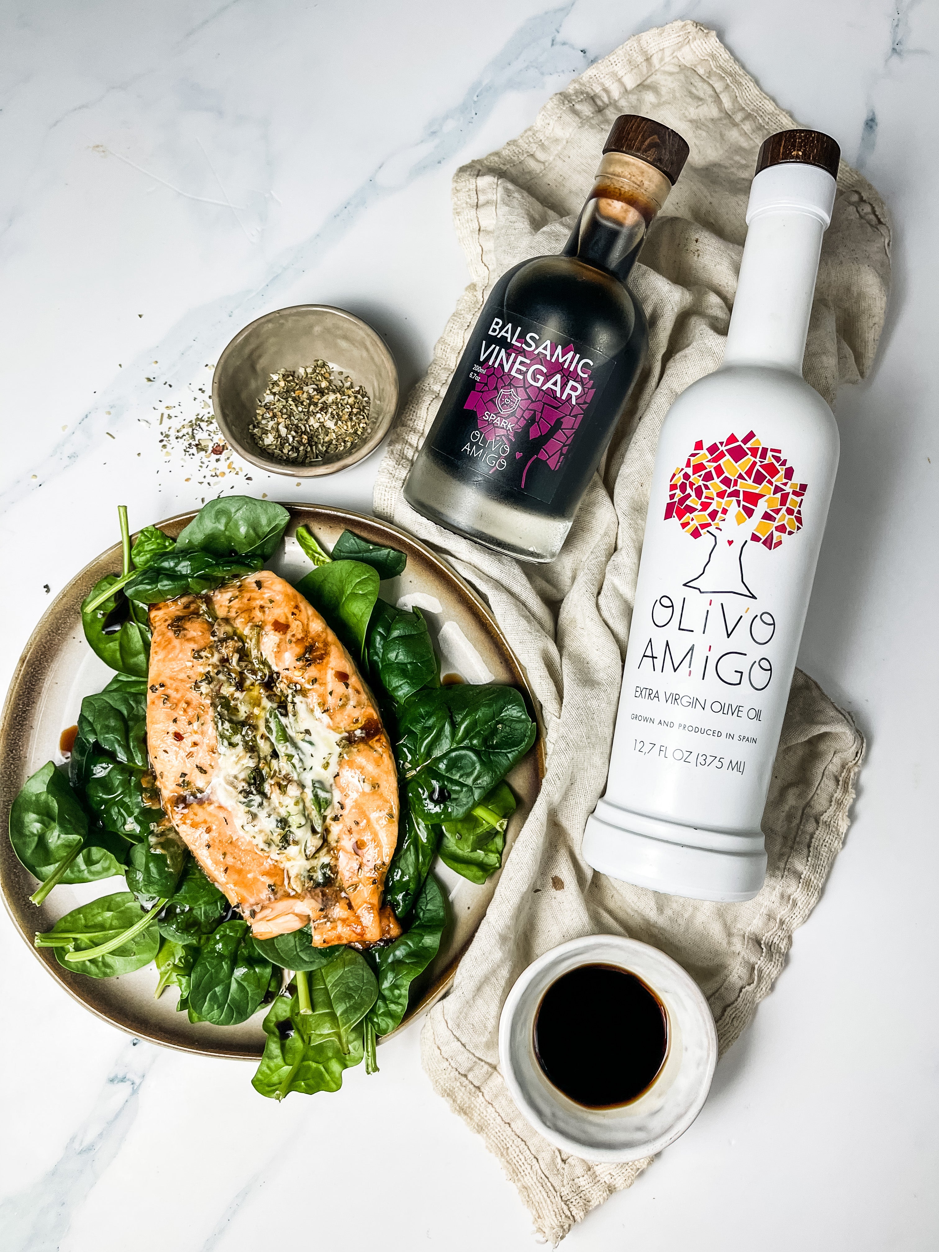 Spinach &amp; Ricotta Stuffed Salmon &ndash; OLIVO AMIGO