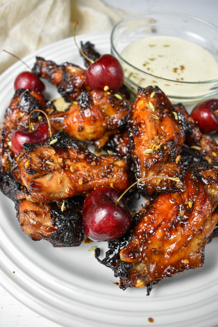 Cherry Balsamic Chicken Wings – OLIVO AMIGO