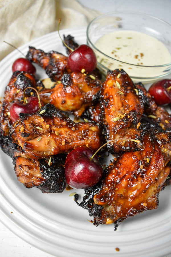 Cherry Balsamic Chicken Wings